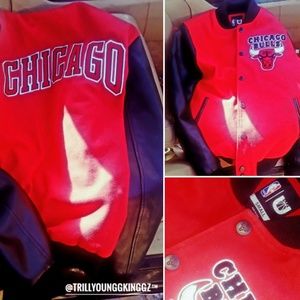 Authentic NBA Chicago Bulls Jacket